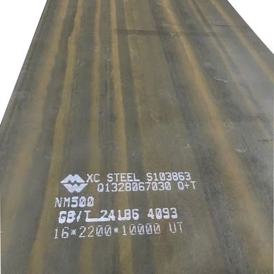Hardness HB500 Wear Resistant Steel Plate Sheet 16mm NM450 Cladding