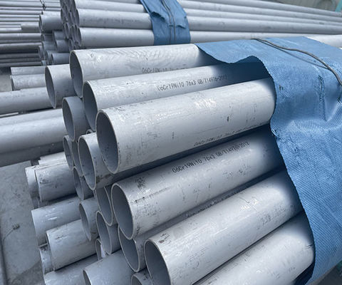 Food Grade AISI 310S 321 SS Steel Pipes 2205 Seamless Round Tube Mirror Polished
