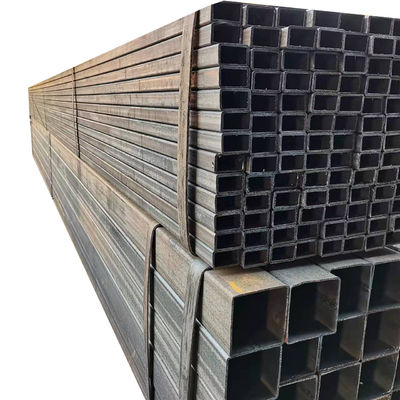 Corrugated Square Steel Tubing 30mm Galvanized Pipe Iron Rectangular