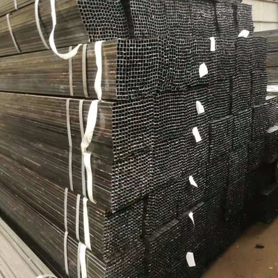Corrugated Square Steel Tubing 30mm Galvanized Pipe Iron Rectangular