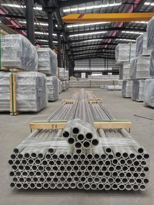 3003 1050 Aluminum Alloy Tubes 80mm Cosmetic Coiled Tubing For Heat Exchanger