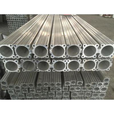 6061 6063 Cold Drawn Aluminum Tube 80mm Elliptical Extrusion Press