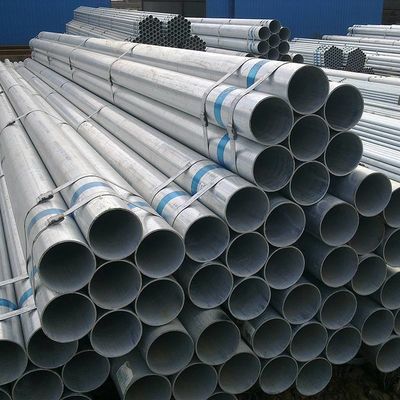 ASTM A53 Hot Dipped Galvanized Steel Pipe Round 4.0mm Welded