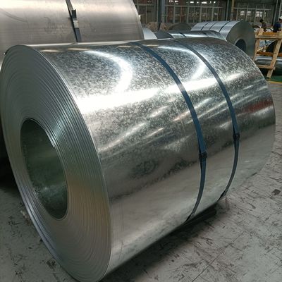 G550 Dx51d Gi Galvanized Steel Coils Metal G90 Z180 Regular Spangle Zinc Coated