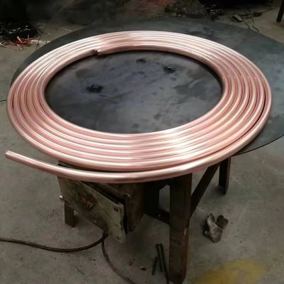 ASTM B280 Seamless Copper Pipe 3mm Wall Thickness Air Conditioner Connecting