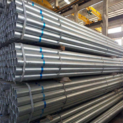 ASTM A53 Hot Dipped Galvanized Steel Pipe Round 4.0mm Welded