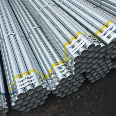 ASTM A53 Hot Dipped Galvanized Steel Pipe Round 4.0mm Welded