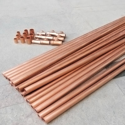 C11000 Seamless Refined Copper Pipe C10100 C10200 Tube AS1571