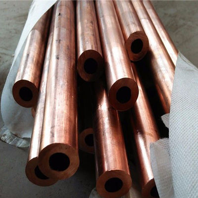 C11000 Seamless Refined Copper Pipe C10100 C10200 Tube AS1571
