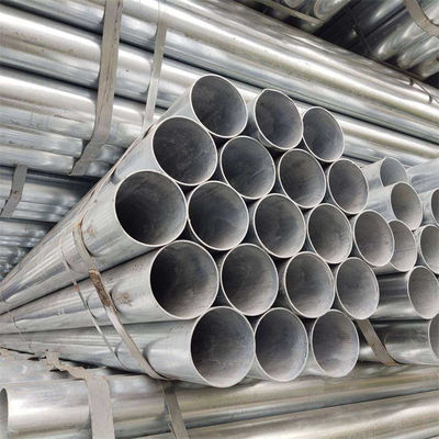 12 Ft 1.5 Inch Hot Dipped Galvanized Steel Pipes 12M Square Round Tube