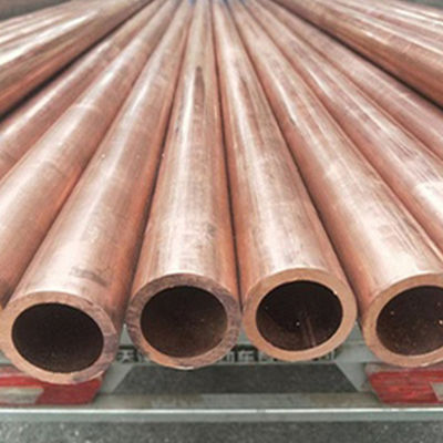 C10100 C10200 Pure Copper Tube Pipe Yellow Capillary Round 120mm