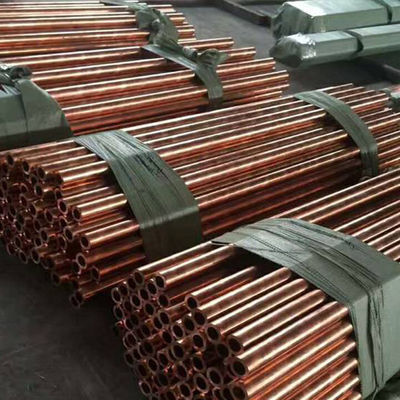 High Precision Seamless Copper Pipe 0.15mm Single Hole EDM Electrode Brass Copper Tube