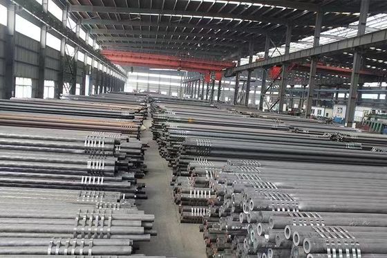 Hot Rolled Seamless Steel Tube Fluid Pipe Carbon ST37 ST52 1020 1045 A106B