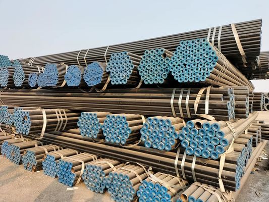 Hot Rolled Seamless Steel Tube Fluid Pipe Carbon ST37 ST52 1020 1045 A106B