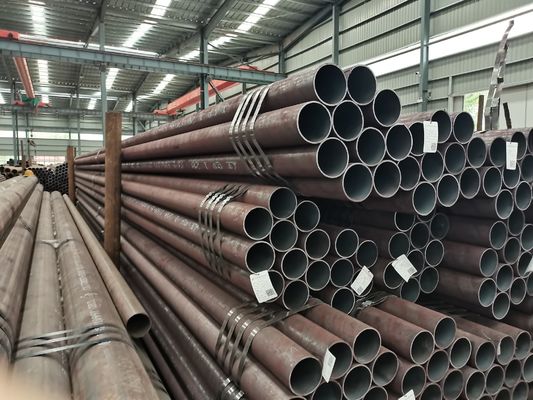 Slightly Oiled Carbon Seamless Steel Pipe Black Cold Drawn Api 5L / Astm A106