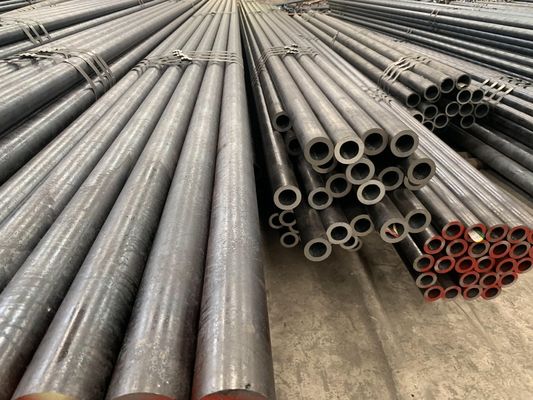 Slightly Oiled Carbon Seamless Steel Pipe Black Cold Drawn Api 5L / Astm A106
