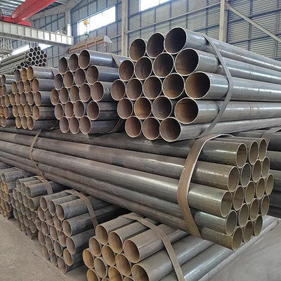 10# 20# 45# ERW Seamless Carbon Steel Pipe Q195 Q235 Q345 For Waterworks