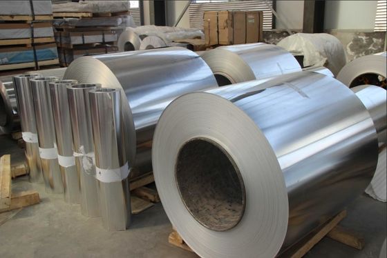 0.3-3.0mm Aluminum Steel Roll Coil With 10-25um Coating Thickness