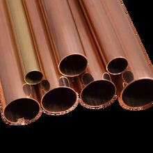 Red / Yellow Seamless Copper Pipe High Pressure ISO9001 15M