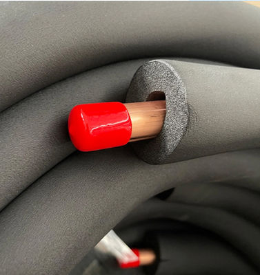 Red/Yellow Copper Pipe Insulated Pure Copper Pipe Coil C1100/C12200 Ideal for Air Condition Installations
