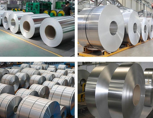 600-2000mm Width PVDF Aluminum Steel Roll Coil MOQ 5 Tons Standard Export Package