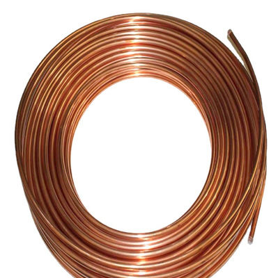 C10100 C11000 C12000 AC Copper Pancake tubing / AC Copper Pipe