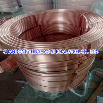 Cu ≥99% High Pressure Seamless Copper Pipe Industrial For Automotive