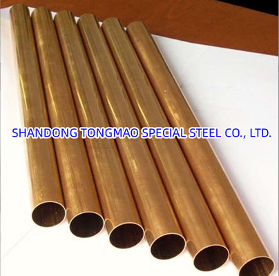 Extrusion Technology Copper Straight Pipe 0.3-3mm For Air Condition Requirements