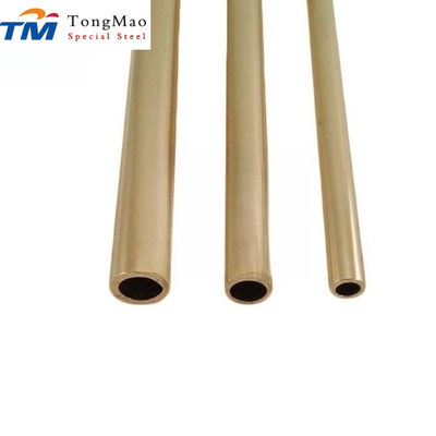 Seamless Copper Coil Pipe Red/Yellow99% Cu  2-30mm Thickness