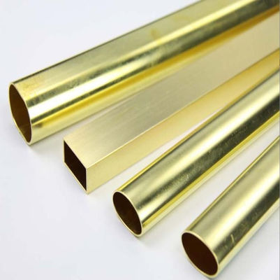 Seamless Copper Coil Pipe Red/Yellow99% Cu  2-30mm Thickness