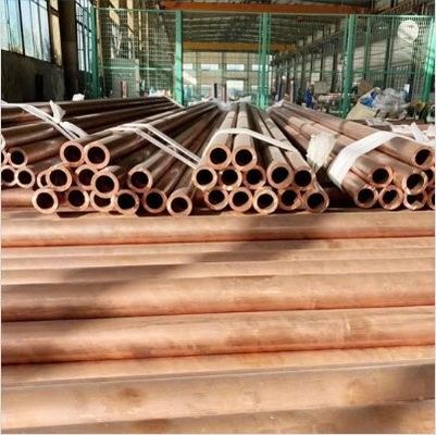Extrusion Technology Copper Pipe Polishing 2-30mm With Red/Yellow Color