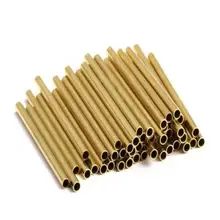 Extrusion Processing Technology 22mm Copper Pipe Uninterrupted Red / Yellow Color