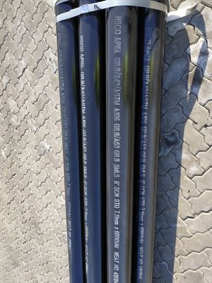 Standard A106 Seamless Steel Pipes Length 12m with SCH40 Wall Thickness