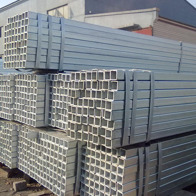 Surface Hollow Square Steel Tube 6-12M Length 0.5-30MM Thickness