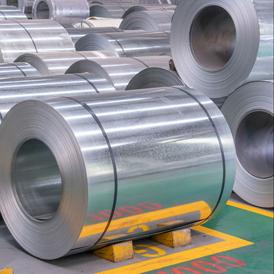 High-Performance Galvanized Steel Roll Coils 600mm Regular Spangle 16-30% Elongation
