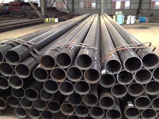 Galvanized Welded Steel Fluid Pipe With Outer Diameter 60-120mm