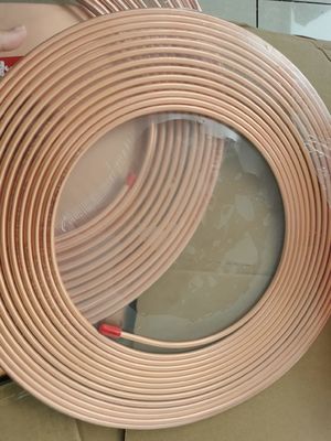 Cu≥99.9% 1/4-7/8 Seamless Copper Pipe For Performance Extrusion Technology