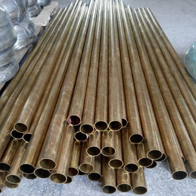 High Temperature Seamless Copper Pipe High Pressure ≥99.9% Cu Content
