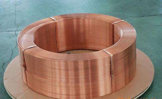 EN12735 1/4" Nickel Alloy Seamless Copper Pipe Cu 99.97% 1 Inch Soft Copper Tubing