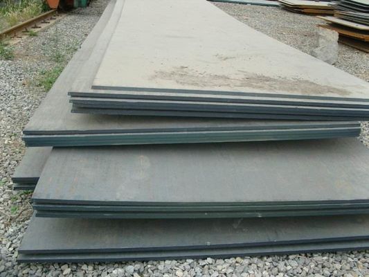 Slit Edge SMA570 A242 ASTM A588 Weathering Steel 0.8 To 65cm Thick