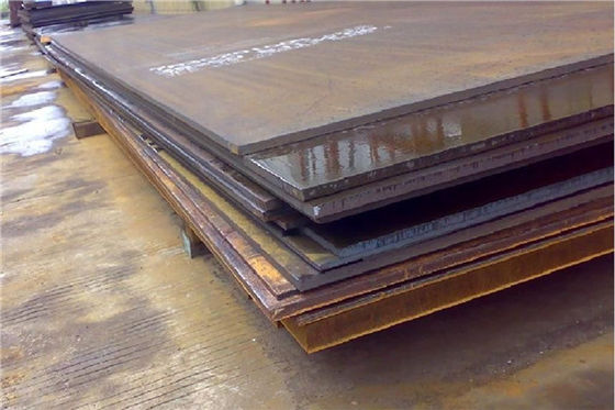 Slit Edge SMA570 A242 ASTM A588 Weathering Steel 0.8 To 65cm Thick