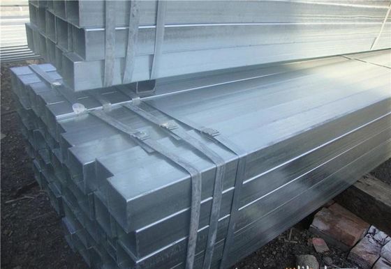 SHS Hollow Square Steel Tube BS1387 ASTM A249 Galvanized 40x40 Steel Square Pipe