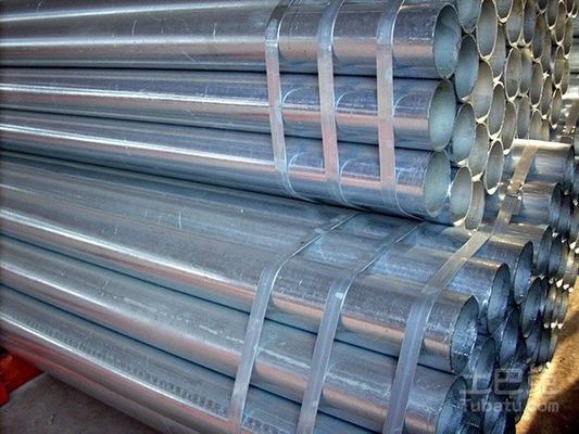 ANSI 2 Inch Sch 40 GI ERW Round Steel Tube 1m 12m Length Bright Color