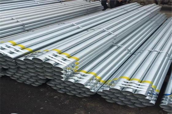 12m Round Hot Dip Galvanized Pipe EN39 BV