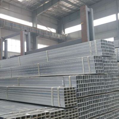 100 X 50 Galvanised Steel Rectangular Box Section Q195 Q235 BS 5950
