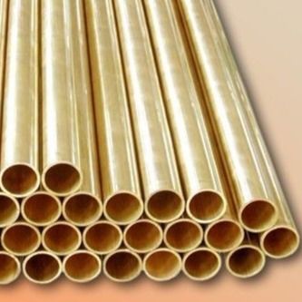 6mm 5.8m Aluminium Thick Wall Brass Tubing Customized Astm B466 C70600