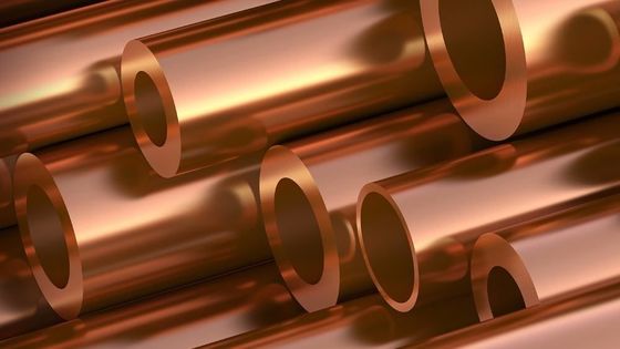 C101 Seamless Copper Pipe 0.3mm Rigid Cold Drawn Straight