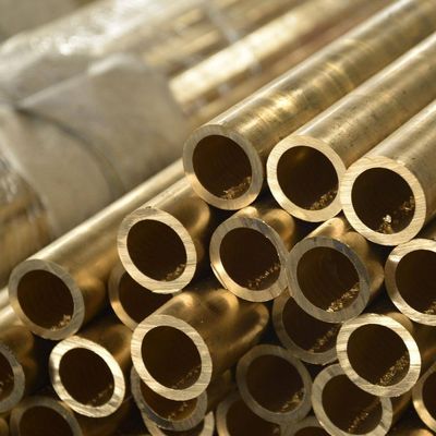 Straight 1.5mm Round Copper Tube / Pipe C2801