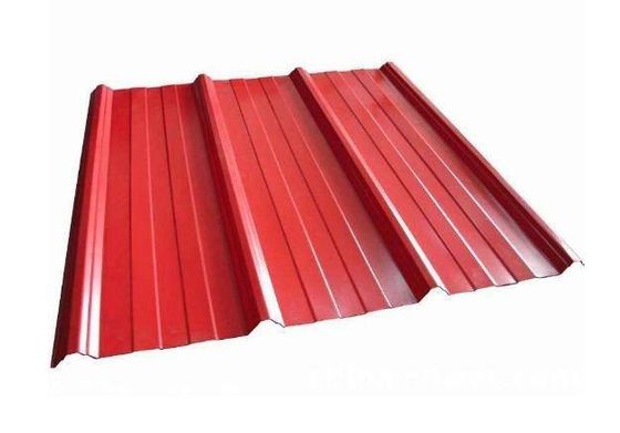 Galvanized Aluminium Iron Gi PPGI Corrugated Roofing Sheet Plate Zinc Color Coated