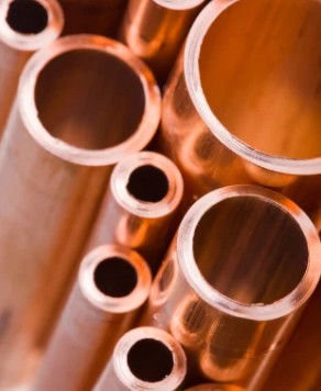 Hot / Cold Water Supply Lines Type L Copper Pipe For Refrigerant Lines In HVAC System